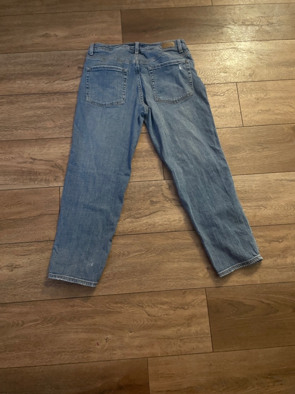 bp Women's Boyfriend Jeans in Light Blue Denim